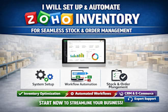 setup and customize zoho inventory for your business