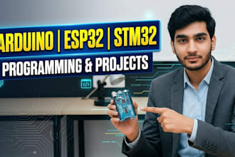 program arduino, esp32, stm32 for your project