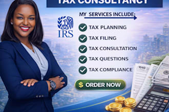 answer tax questions and provide US tax compliance, planning services