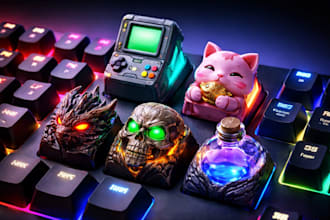 design mechanical keyboard keycaps artisan keycaps and 3d printable stl models
