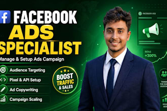setup facebook ads campaign for local lead generation and sales retargeting