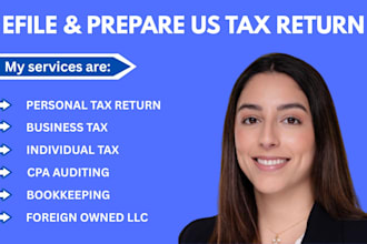 do US tax returns, US tax filing, 1120, 5472, 1040, llc registration,cpa