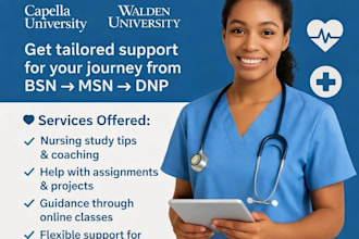 do walden assessments nursing public health bsn msn