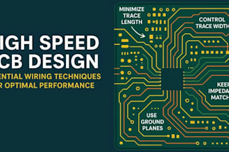 design high speed pcb layout with signal integrity and multilayer routing