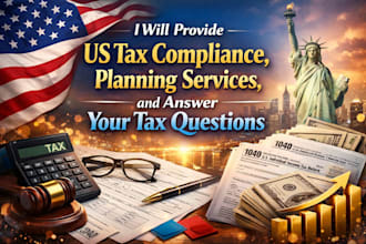 provide US tax compliance, planning services, and answer your tax questions