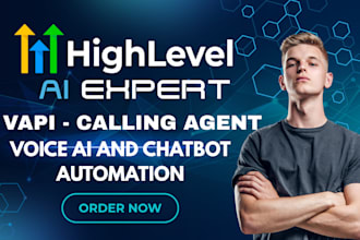 setup gohighlevel voice ai agent,ai receptionist and ghl agent studio automation