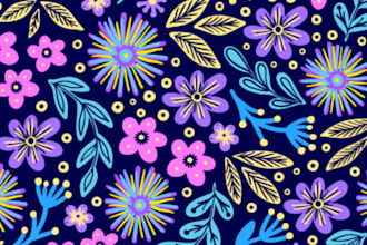 create seamless draw toile de watercolor seamless draw motifs for fashion decor