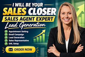 sales closer sales agent expert lead generation sales lead to close sales