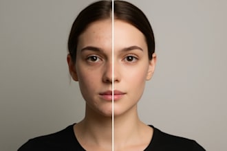 do ai photo editing, image retouching, banner and brochure design