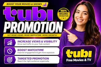 promote your tubi movie to gain massive views and increase movie ranking
