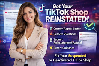 fix tiktok shop ban suspension reinstatement appeal violation category approval