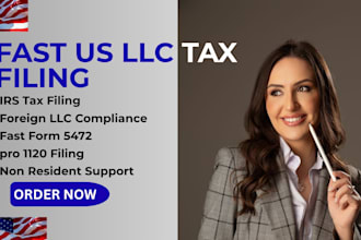 file form 5472 and 1120 for foreign owned US llc tax return