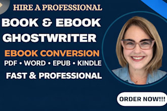 do ebook conversion to epub, mobi, and kindle format