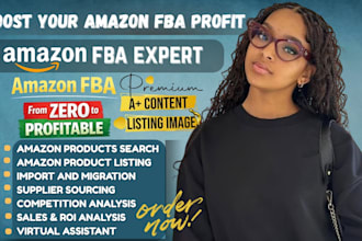 set up amazon fba fbm product listings for pl, SEO amazon listing creation