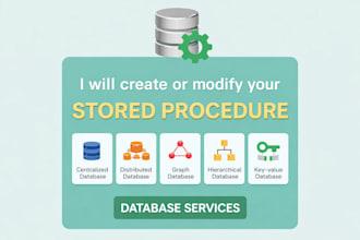 create or modify your stored procedure