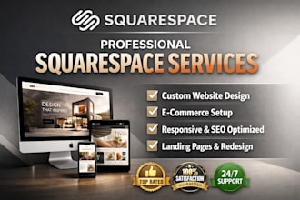 squarespace website design squarespace website redesign squarespace landing page