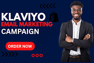create high converting klaviyo email marketing campaigns for shopify