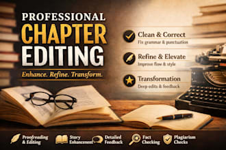 do chapter editing and refinement