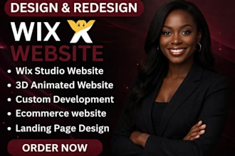 create wix website design redesign german wix developer online store landingpage