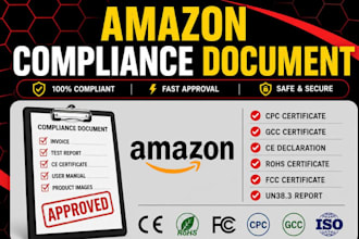 design ce compliant user manual for amazon  amazon listing or hazmat problem