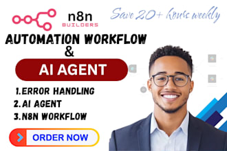 build custom ai agents and autonomous n8n automation