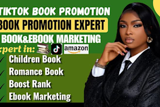 do book promotion amazon kdp promotion tiktok booktok video for real readers