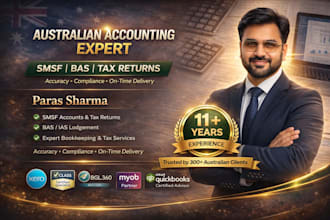 prepare smsf accounts, bas and tax returns for australian clients