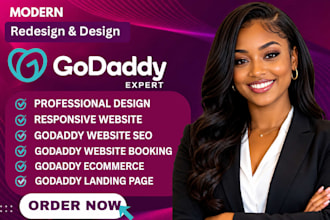 godaddy website redesign godaddy website design develop godaddy website godaddy