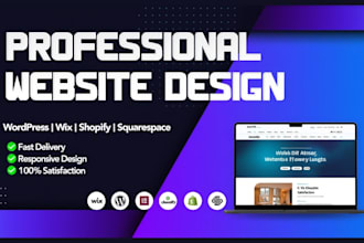 create, develop, build wix webiste wix design wordpress redesign wix squarespace