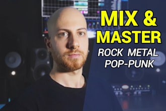 professionally mix and master your rock, metal or punk song