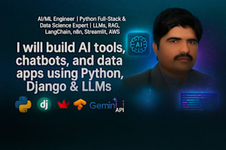 ai developer python django llms chatbots data science vibe coding