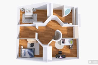 do 3d floor plan for commercial building