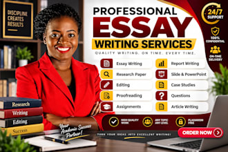 do writing on argumentative, assigned, reflective research, ppt and case study
