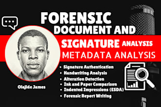 verify document authenticity with forensic signature and handwriting analysis