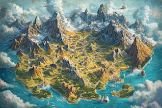 draw high quality fantasy maps