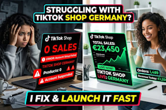 setup germany tiktok shop create german tik tok shop marketing tiktok account