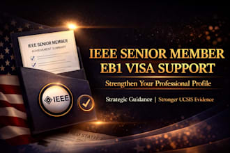 help you become an ieee senior member to support your eb1 visa