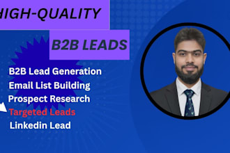provide verified b2b leads and targeted email lists