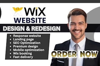 create wix website, wix website design, wix website redesign, wix redesign