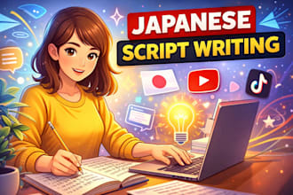 write natural japanese script for youtube videos