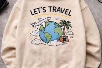 create canva poster and hoodie designs