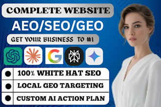 optimize your website for ai search with seo, aeo, geo and backlinks