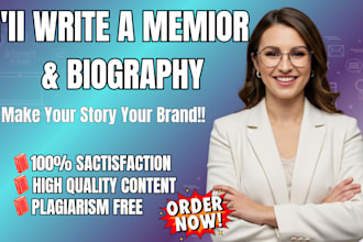 write a compelling biography or professional bio that builds your authority