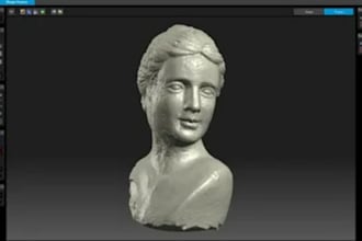 3d scan cleanup, improved 3d scanned model, fix mesh, modifications, 3d printing
