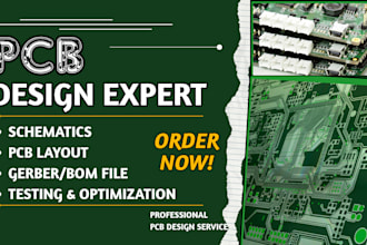 fix, repair and optimize pcb design for arduino, esp32 and electronics boards
