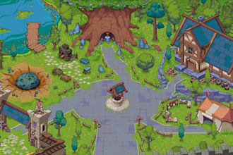 create pixel art tileset, tilemap rpg maker, pixel game asset, pixel background