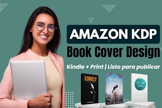 design a professional book cover, ebook and paperback cover for amazon kdp