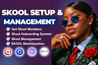 do skool community setup, skool course, skool management, skool course upload