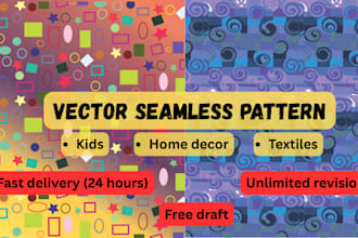 hand drawn pattern designs for fashion textiles and lifestyle products