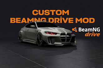 create a custom beamng drive car mod